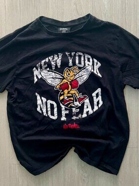 VTG Y2K No Fear New York Boxing Bee T-shirt Size LARGE